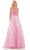 Colors Dress 2949 - V Neck Glittered A-line Dress Evening Dresses