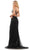 Colors Dress 2972 - Highly Sequined Cut Out Long Gown Evening Dresses