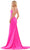 Colors Dress 2974 - Beaded Strap V-Neck Prom Gown Prom Dresses