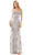 Colors Dress 2999 - V-Neck Sequined Prom Dress Prom Dresses 2 / Silver
