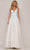 Colors Dress G1103 - Sequined Tulle Prom Dress Prom Dresses 2 / Off White