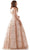Colors Dress - G942 V-Neck Glittering Ballgown Prom Dresses