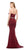 Colors Dress - Jewel Adorned Long Sheath Gown 1541 - 1 pc Royal in Size 6 and 1 pc Wine in Size 6 Available CCSALE