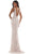 Colors Dress - K102 V-Neck Beaded Embellished Dress Prom Dresses