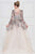 Colors Dress - Lace Sheath Long Sleeve Gown with Overskirt 1830SL CCSALE