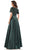 Colors Dress M316 - Sequined V-Neck Taffeta Formal Gown Mother of the Bride Dresses