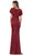 Colors Dress M318 - Sequined Ruched V-Neck Formal Gown Mother of the Bride Dresses