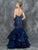 Colors Dress Strapless Sweetheart Beaded Mermaid Gown 1721 CCSALE 16 / Navy
