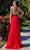Cristallini SKA1400 - Plisse A-Line Evening Gown Special Occasion Dress