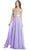 Crystal Embellished Evening A-Line Dress Prom Dresses XXS / Lavender