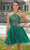 Damas 9614 - Embroidered A-Line Cocktail Dress Cocktail Dresses
