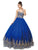 Dancing Queen - 1115 Bead Embellished Sweetheart Formal Ball Gown Sweet 16 Dresses XS / Royal Blue