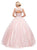Dancing Queen - 1152 Sleeveless Beaded  Quinceanera Ballgown Special Occasion Dress S / Blush
