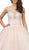 Dancing Queen - 1201 Sleeveless Embellished V-neck Quinceanera Ballgown Special Occasion Dress