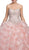 Dancing Queen - 1216 Strapless Bedazzled Sweetheart Ruffled Quinceanera Ballgown Special Occasion Dress S / Blush