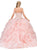 Dancing Queen - 1250 Strapless Embroidered Ruffled Quinceanera Gown Special Occasion Dress