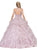 Dancing Queen - 1285 Embellished Halter Ruffled Quinceanera Ballgown Special Occasion Dress