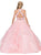 Dancing Queen - 1310 Two Piece Beaded Lace Halter Quinceanera Ballgown Special Occasion Dress