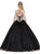 Dancing Queen - 1326 Gilded Illusion Halter Quinceanera Ballgown Special Occasion Dress