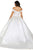 Dancing Queen - 147 Embellished Off-Shoulder Wedding Dress Wedding Dresses
