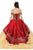 Dancing Queen - 1529 Embroidered Sweetheart Ruffled Ballgown Quinceanera Dresses