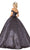 Dancing Queen - 1554 Strapless Metallic Ballgown Special Occasion Dress