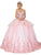 Dancing Queen - 1583 Floral Scoop Back Ballgown Special Occasion Dress In Pink