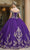 Dancing Queen - 1596 Embroidered Off Shoulder Ballgown Quinceanera Dresses
