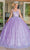 Dancing Queen 1685 - Glitter Sweetheart Quinceanera Ballgown Ball Gowns XS / Lilac