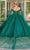 Dancing Queen 1700 - Off Shoulder Ornate Quinceanera Ballgown Ball Gowns
