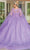 Dancing Queen 1716 - Cape Sleeve Embroidered Ballgown Ball Gowns