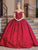 Dancing Queen 1722 - Off-Shoulder Embellished Ballgown Ball Gowns