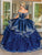 Dancing Queen 1724 - Beaded Fringe Sweetheart Ballgown Special Occasion Dress