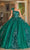 Dancing Queen 1733 - Bow One Shoulder Quinceanera Ballgown Ball Gowns XS / Hunter Green