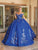Dancing Queen 1737 - Off-Shoulder Floral Embellished Ballgown Ball Gowns