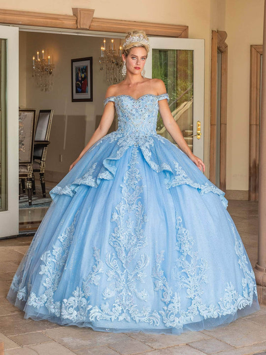Dancing Queen 1741 - Embellished Sweetheart Ballgown