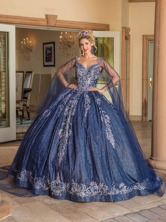Dancing Queen 1751 - Sleeveless Striking Detailed Ballgown