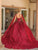 Dancing Queen 1764 - Embellished V-Neck Ballgown Special Occasion Dress