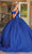 Dancing Queen 1780 - Bow Accented Off Shoulder Ballgown Special Occasion Dress