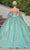 Dancing Queen 1793 - Fitted Off-Shoulder Bodice Ballgown Special Occasion Dress