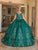 Dancing Queen 1805 - Cap Sleeve Bedazzled Ballgown Special Occasion Dress