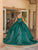 Dancing Queen 1805 - Cap Sleeve Bedazzled Ballgown Special Occasion Dress