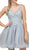 Dancing Queen - 2004 Beaded Floral Lace Tulle Cocktail Dress Special Occasion Dress