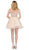 Dancing Queen - 2248 Off shoulder Beaded Lace A Line Cocktail Dress Special Occasion Dress