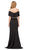 Dancing Queen - 2342 Two Piece Ruffled Off-Shoulder Sheath Prom Dress Special Occasion Dress