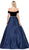 Dancing Queen - 2478 Embellished Off-Shoulder Homecoming Ballgown Special Occasion Dress
