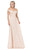 Dancing Queen - 2492 Off Shoulder Lace Applique Evening Dress Evening Dresses XS / Champagne