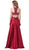 Dancing Queen - 2518 Embellished Halter A-line Gown Special Occasion Dress