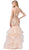 Dancing Queen - 2523 Bead-Adorned Plunging Sweetheart Trumpet Gown Prom Dresses