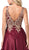 Dancing Queen - 2533 Gold Embellished Lace Bodice Satin A-Line Gown Special Occasion Dress